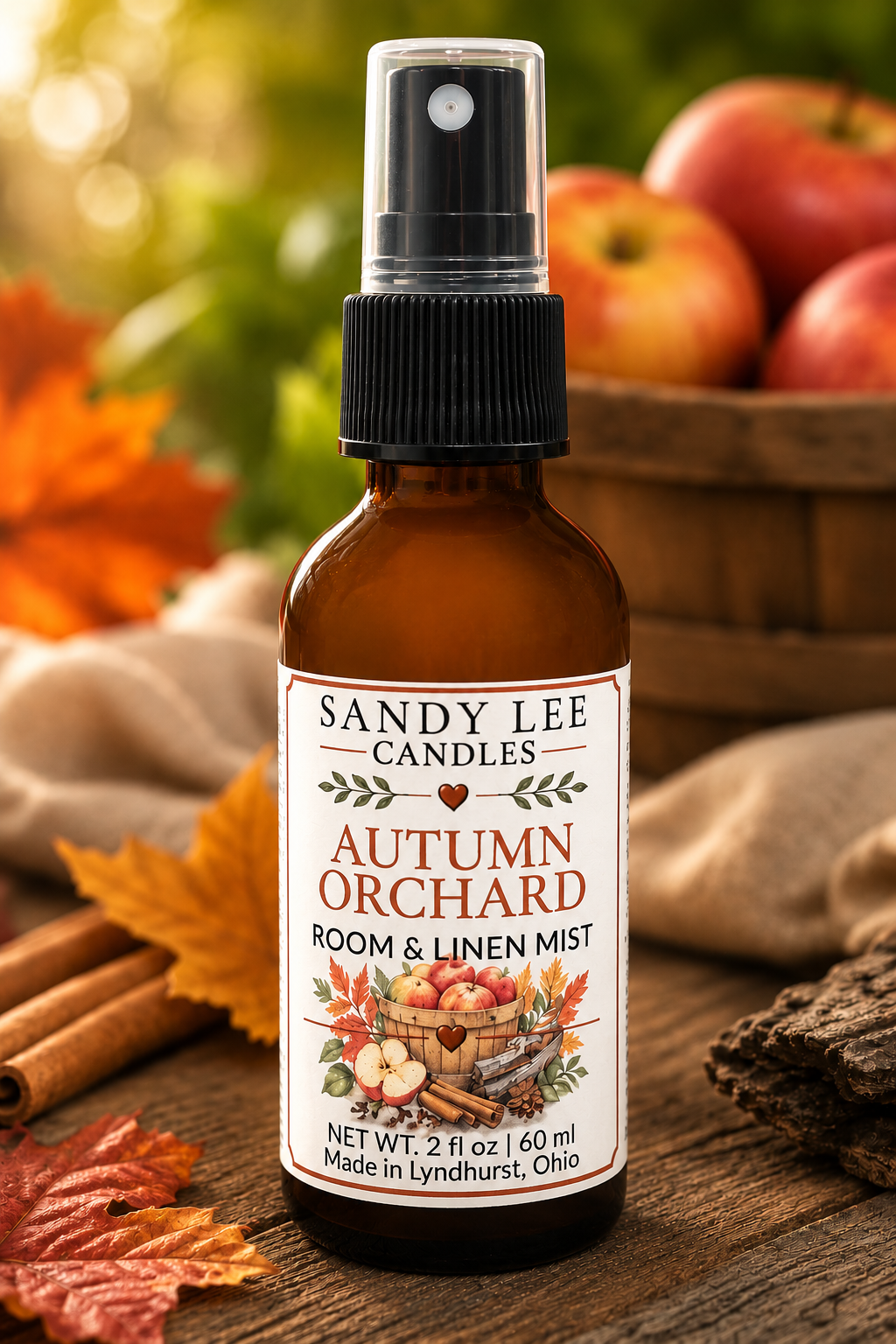 Autumn Orchard - Room & Linen Mist - 2oz