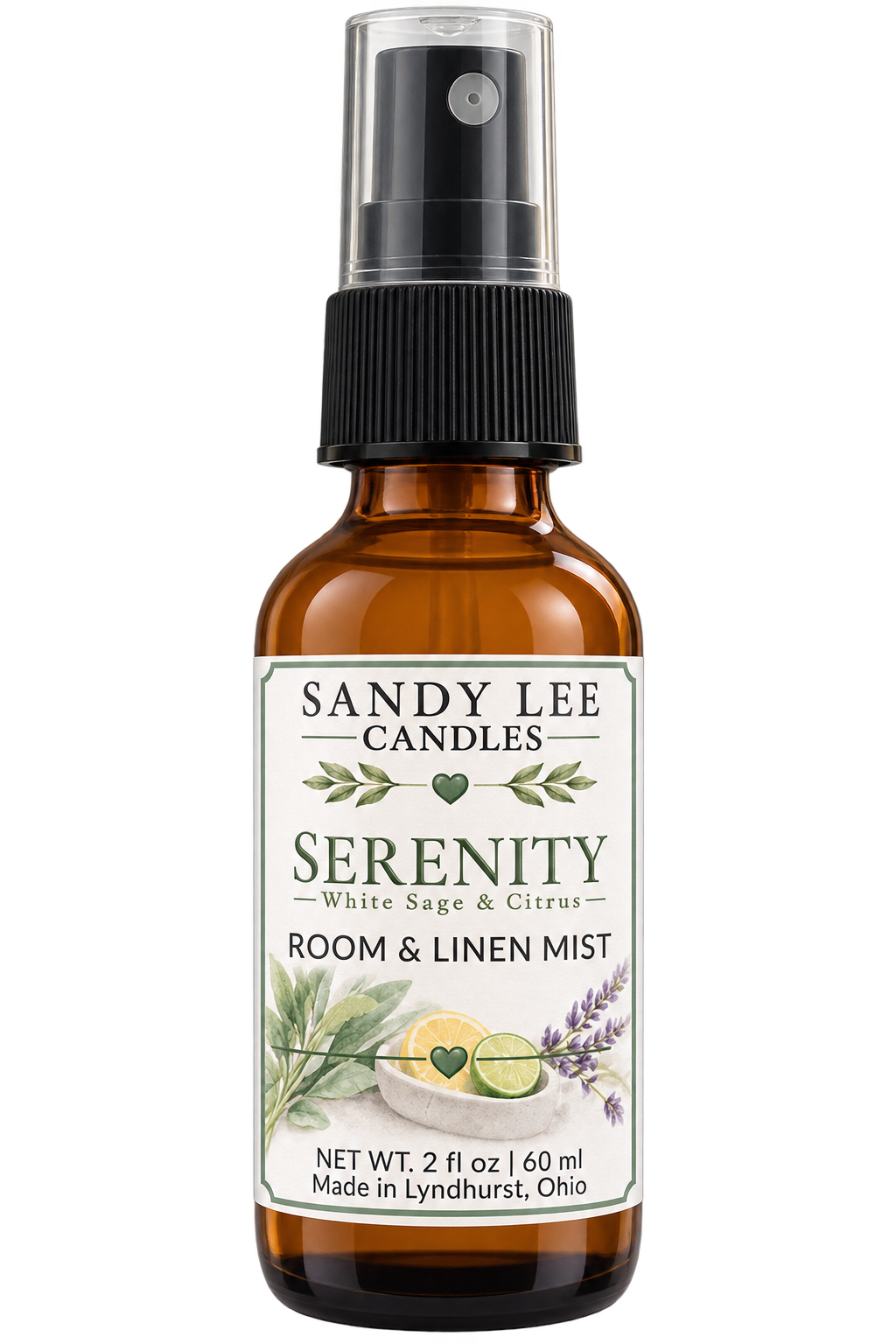 Serenity - Room & Linen Mist - 2oz
